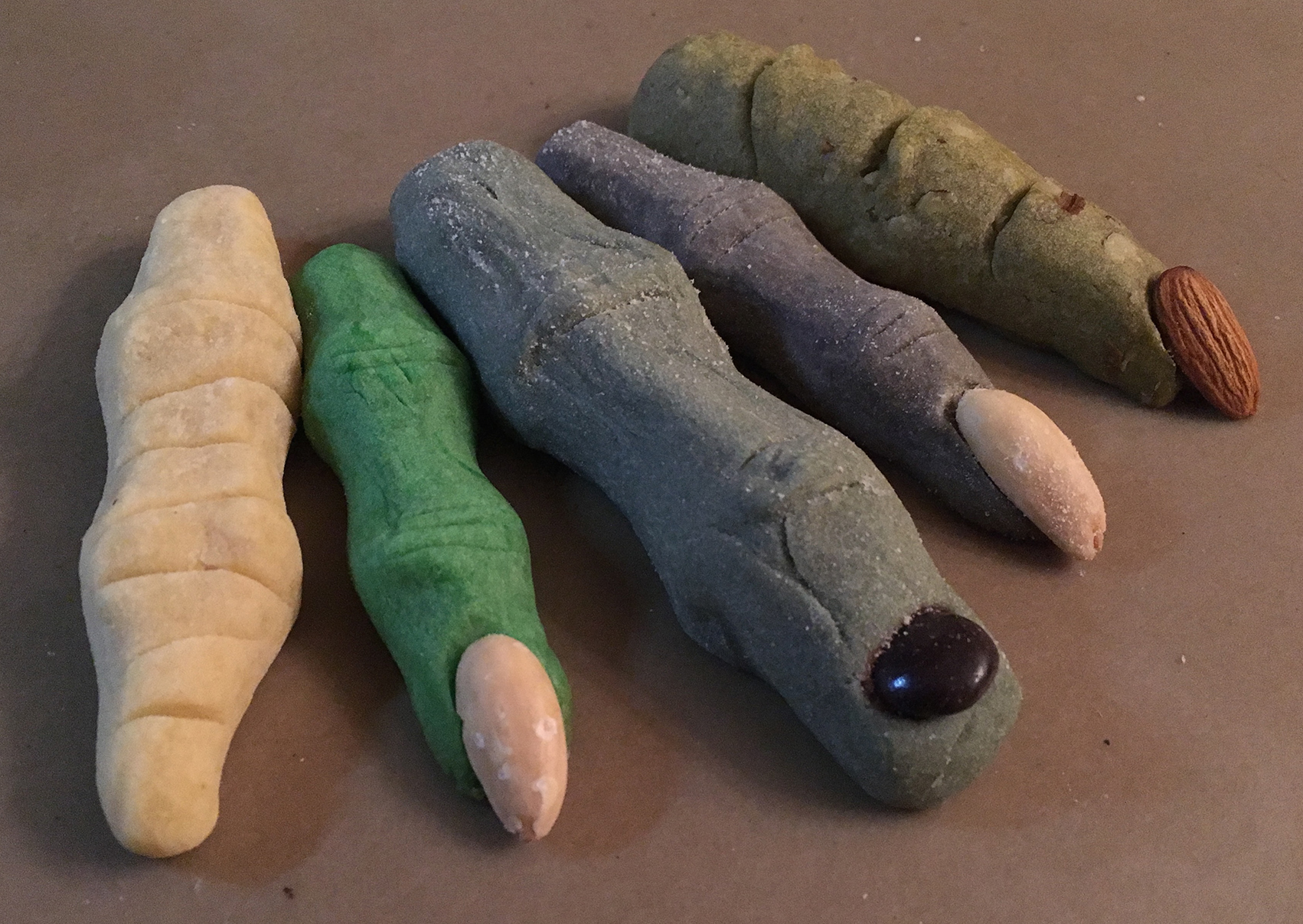 Freaky Fingers in Five Flavors