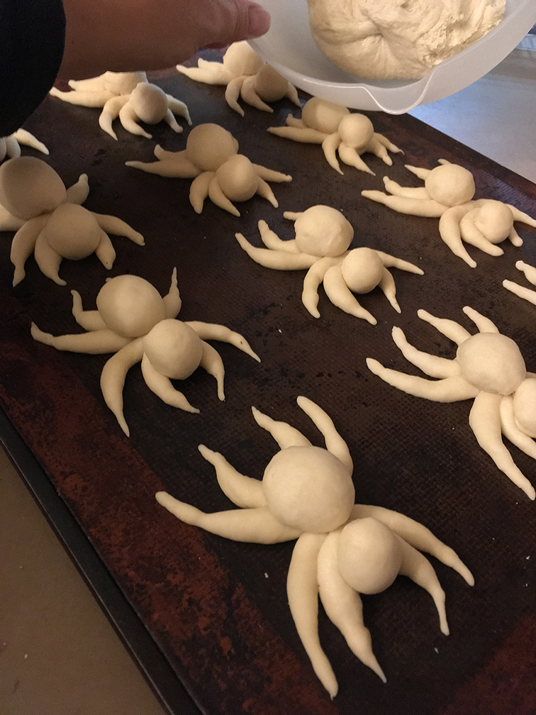 Sourdough Spiders