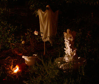 Ghosts and Angel Fountain