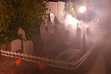 Graveyard in Fog